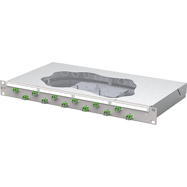 METZ CONNECT Patchfeld splice 12xLC-D APC OS2 1504597612-F